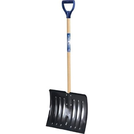 PIPERS PIT 027-1640700 Arctic Blast 18 in. Snow Shovel with Wood Hdl D-Ring PI15746